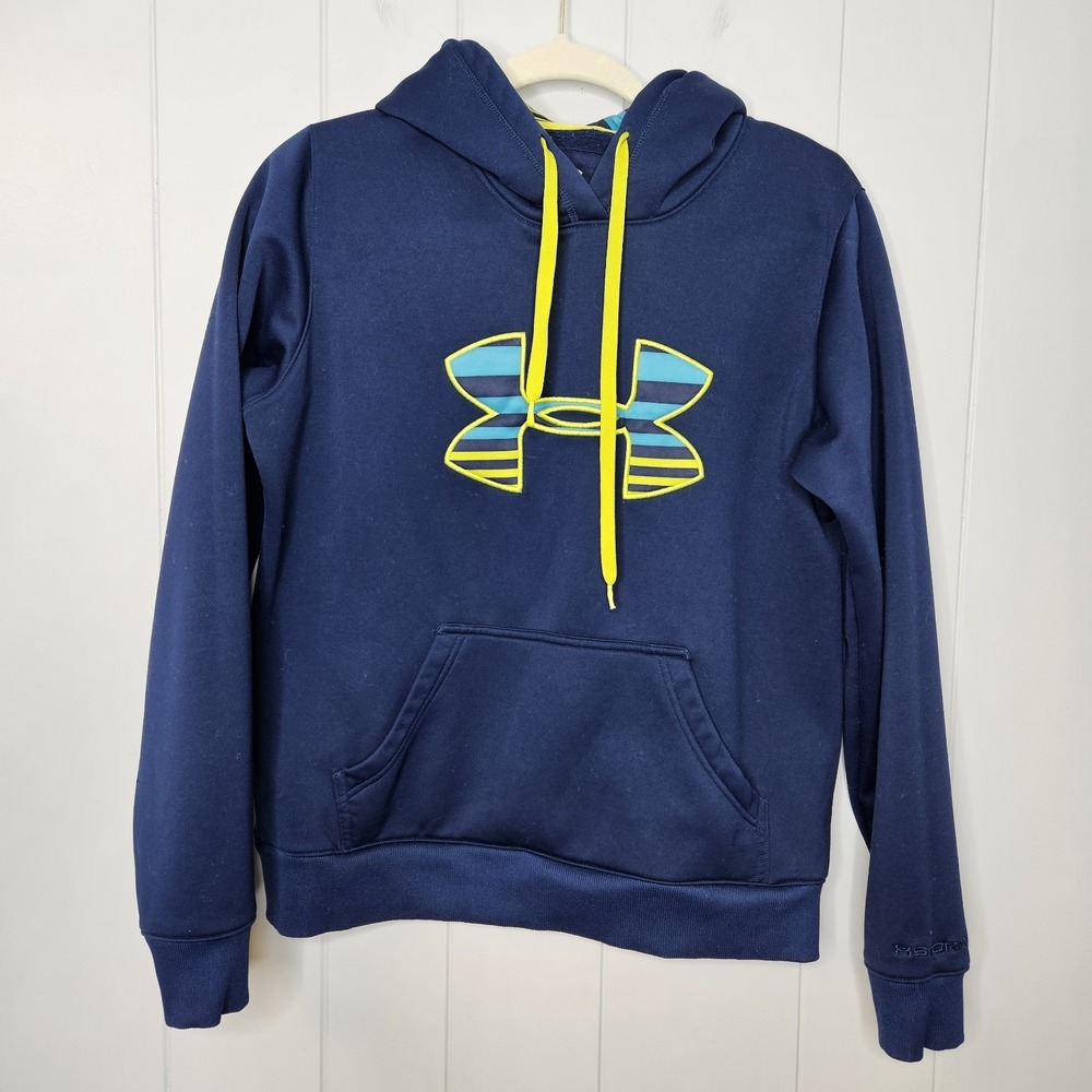 Under Armour MD/Medium Navy Blue Hoodie Unisex